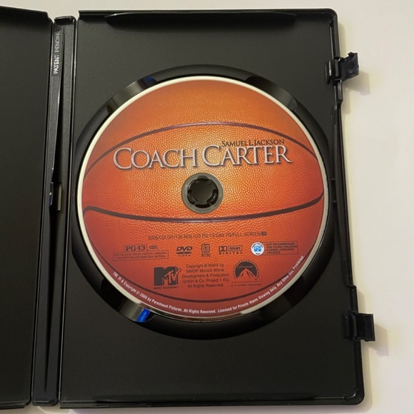 Coach Carter Samuel L.Jackson Paramount MTV DVD - Picture 3 of 3